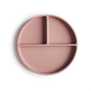 Mushie Silicone Plate - Blush