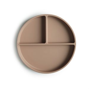 Mushie Silicone Plate - Natural