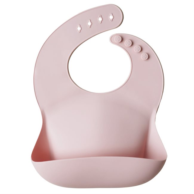 Mushie Silicone Bib - Blush