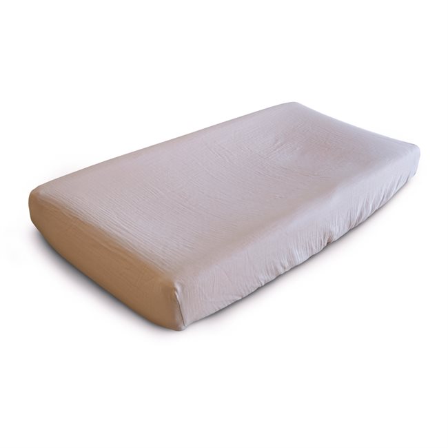 Mushie Changing Pad Cover - Blush