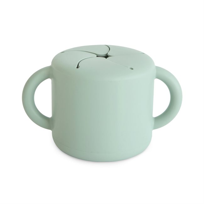 Mushie Snack Cup - Cambridge Blue