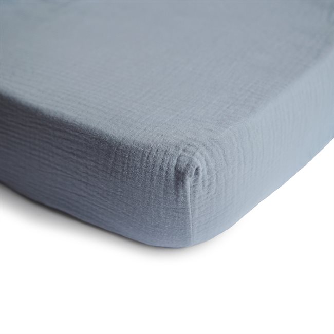 Mushie Crib Sheet - Medium - Tradewinds