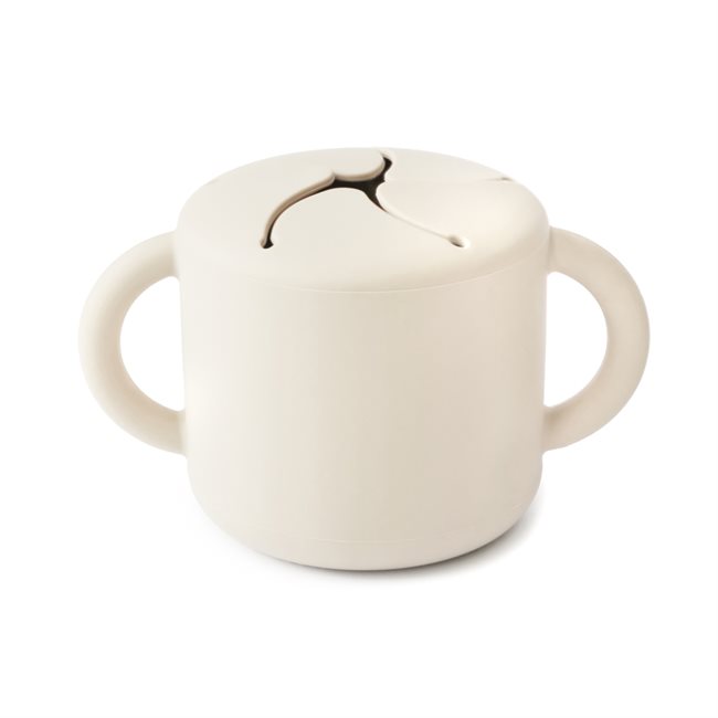 Mushie Snack Cup - Ivory