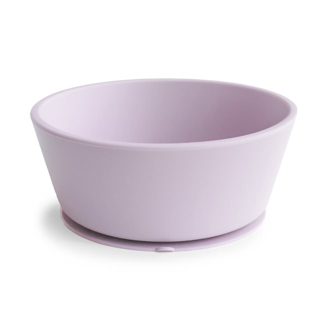 Mushie Silicone Bowl - Soft Lilac