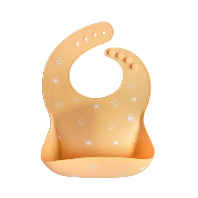 Mushie Silicone Bib - Sun