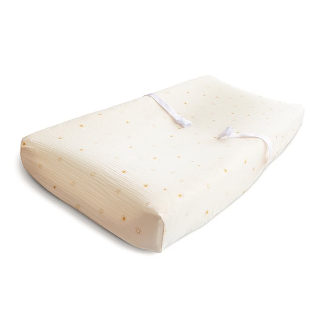 Mushie Changing Pad Cover - Sun