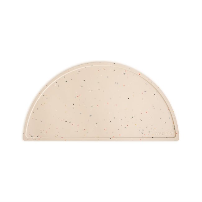 Mushie Silicone Mat - Vanilla Confetti