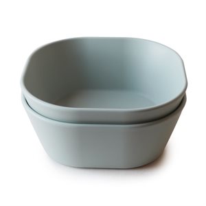 Mushie Dinner Bowl - Square - Sage